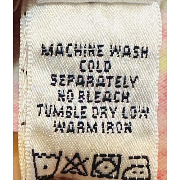 Lilly Pulitzer Youth Size 14 Vintage White Label Floral Dress Preppy Cottage - Picture 9 of 9